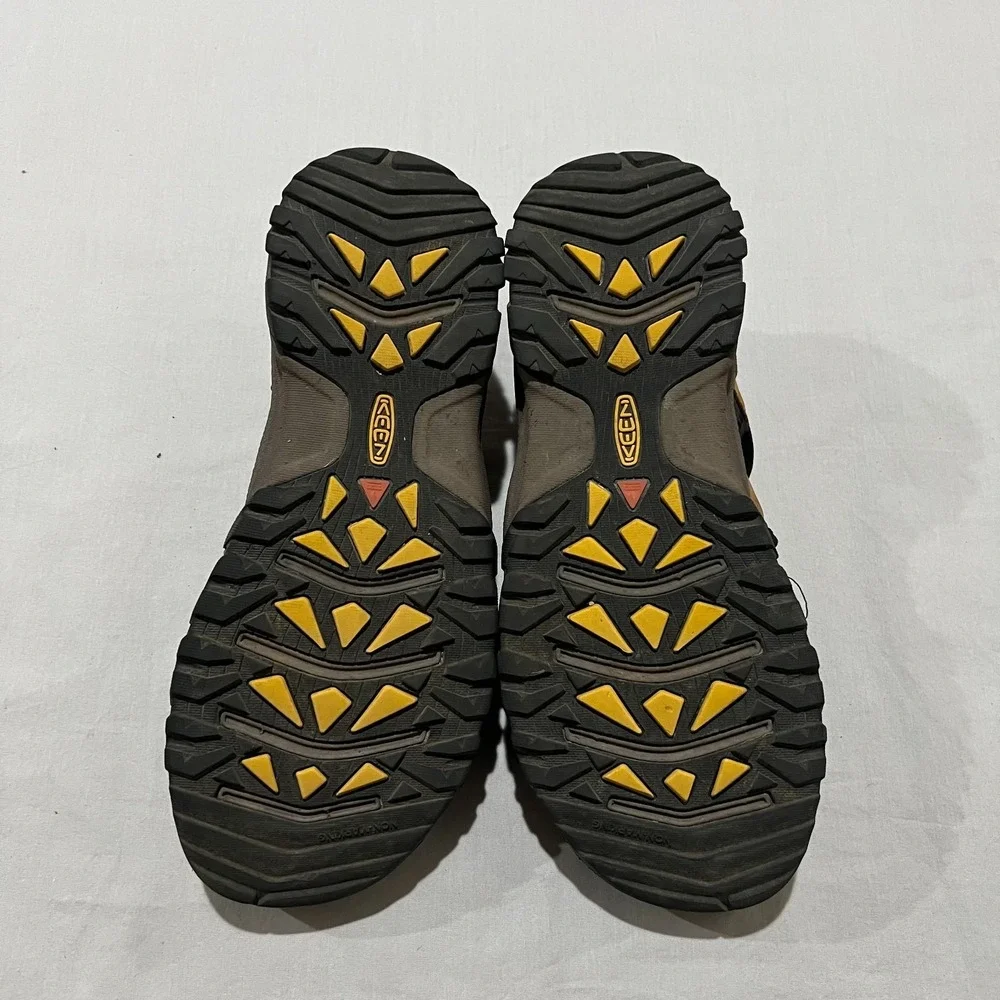 Keen Targhee III Mens Brown Leather Waterproof Hiking Outdoor Sandals Size 8.5